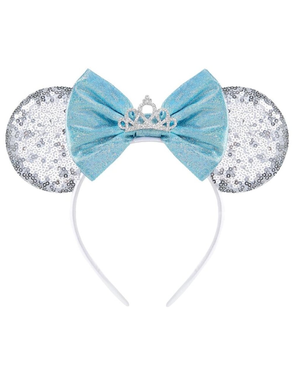 Kids Girls Silver Mickey Mouse Costume Hair Headband for Cosplay